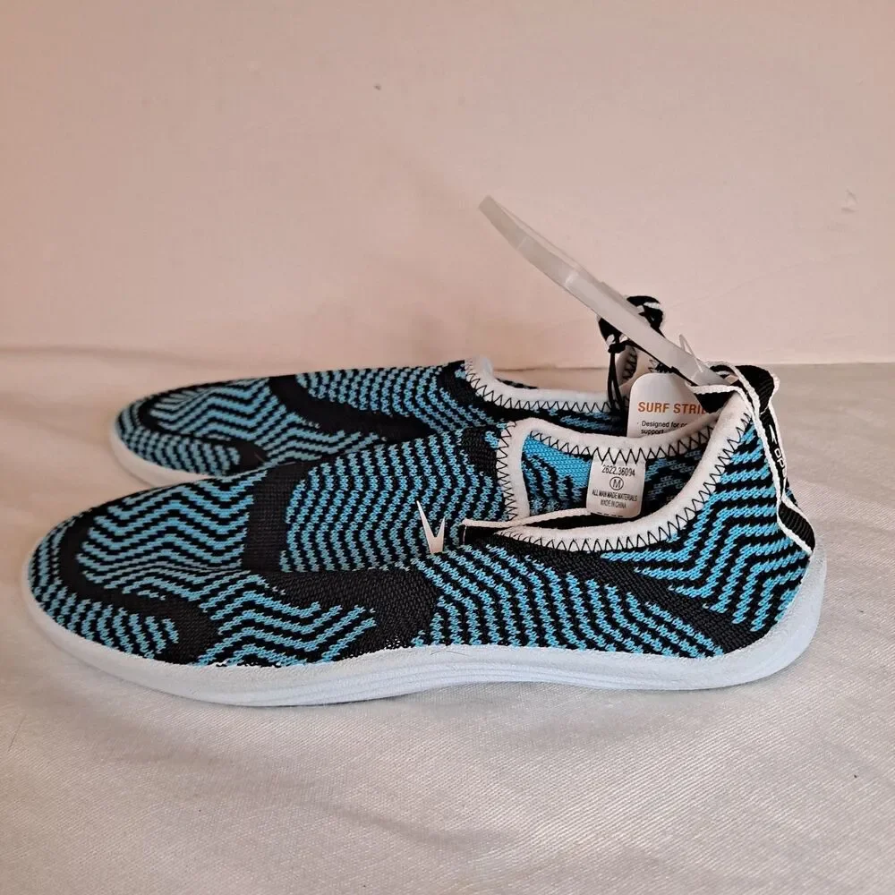 Speedo Junior Surf Strider Water Shoes Big Kid Size M (2/3) Blue Black